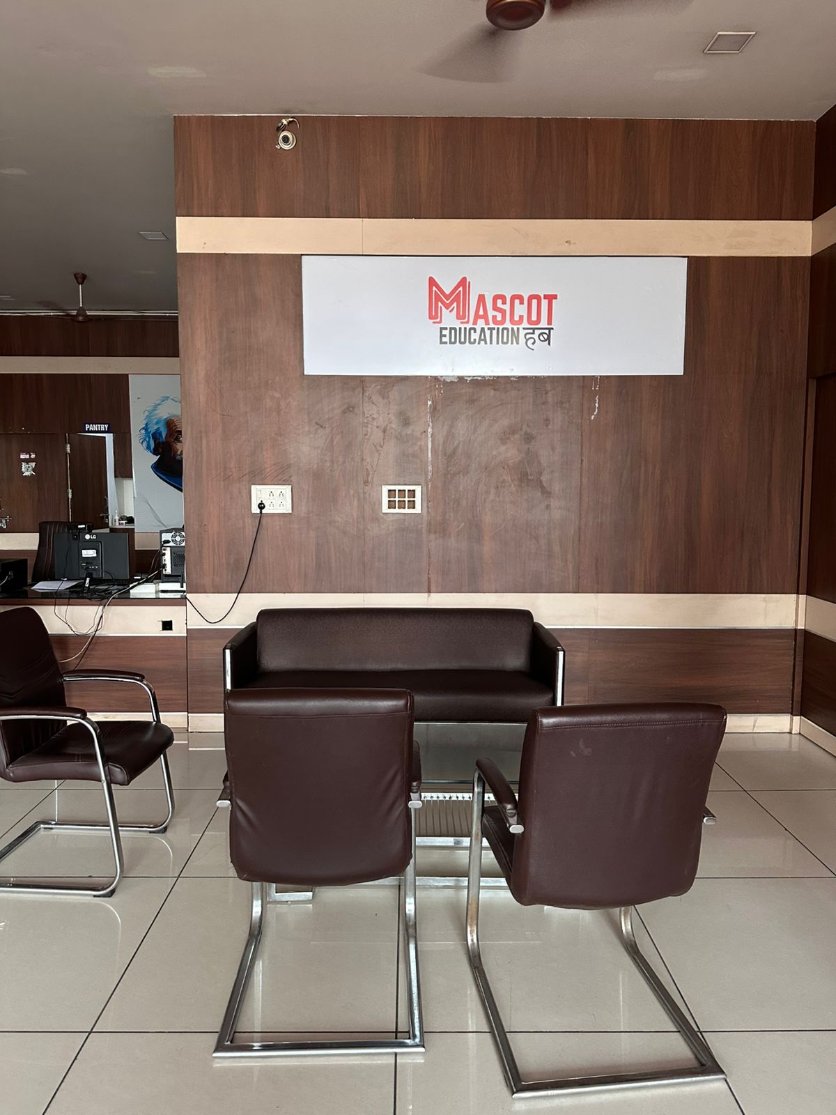 Reception and counselling desk at Mascot Education Hub
